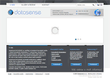 Tablet Screenshot of datasense.cz